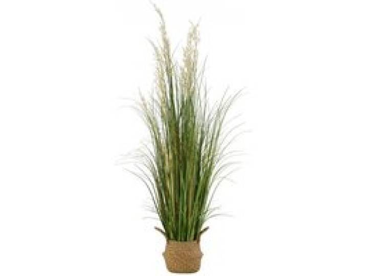 VEVOR Herbe Artificielle en Pot 119,4 cm Roseaux Artificiels avec Panier Tressé, Fausse Plante Artificielle pour Intérieur Extérieur, Jardin, Bureau, Décoration Chambre, Salon, Pendaison Crémaillère