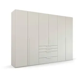 rauch ORANGE Kleiderschrank Purisma 301 x 223 cm Dekor Seidengrau