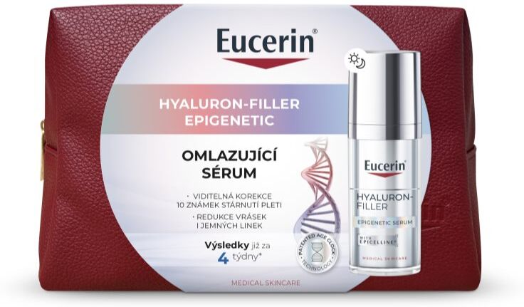 Eucerin Hyaluron-Filler Epigenetic rejuvenating serum cosmetic bag
