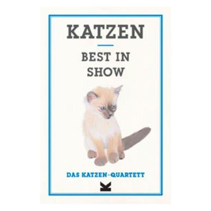 Laurence King 441050 - Quartett - Katzen. Best in Show - 2+ Spieler, ab 8 Jahren (DE-Ausgabe) (Deutsch, 2 - 10 Spieler) (441050)