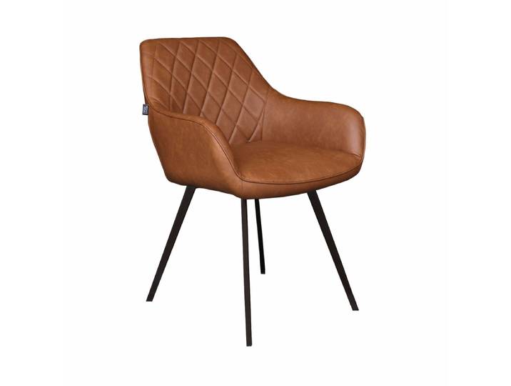 Kick eetkamerstoel Karl - Cognac