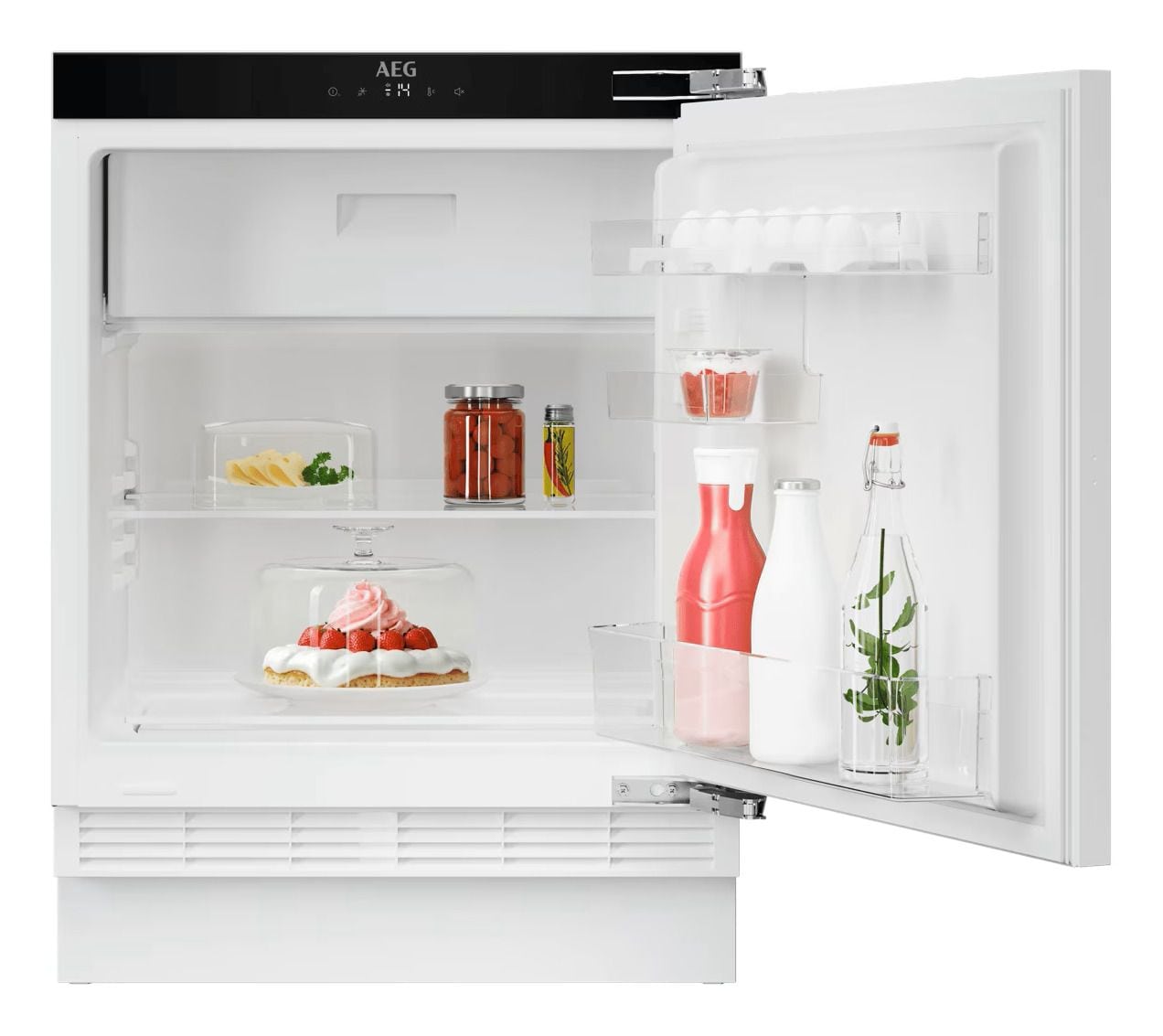 AEG Serie 3000 TF3SS821DF 104 l 82 cm Einbaukühlschrank EEK: D 118 kWh Jahr 923 421 537