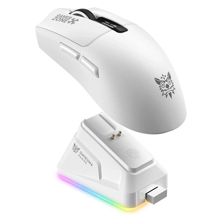 Onikuma DM10 Funkmaus (weiss) (Kabellos) (DM10 WHITE)
