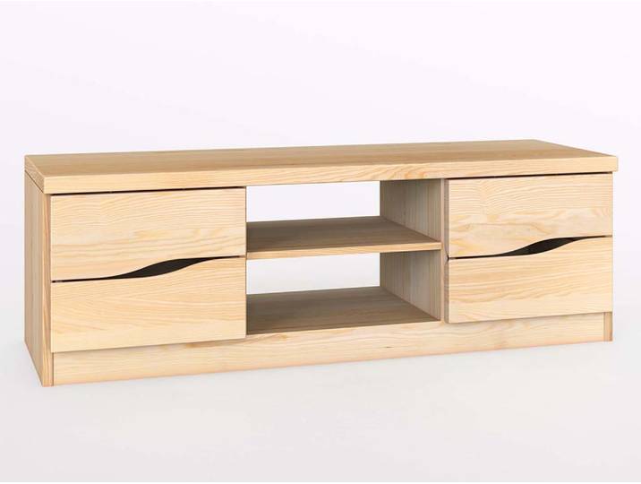 Lowboard „Astrid“ Esche Massivholz Esche
