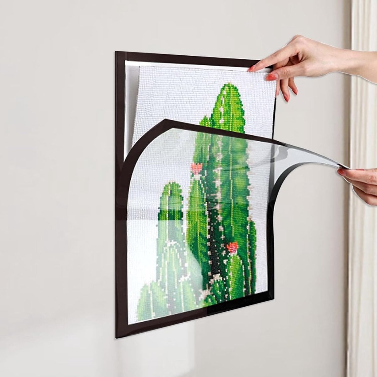 5D Diamond Painting Lijst 25 x 35 cm - Zelfklevend Magnetisch Displaybord voor Foto's en Posters