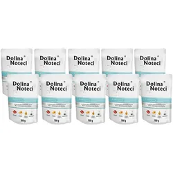 Dolina Noteci PREMIUM für Hunde kleiner Rassen mit Kalbstomaten und Nudeln 10x100 g