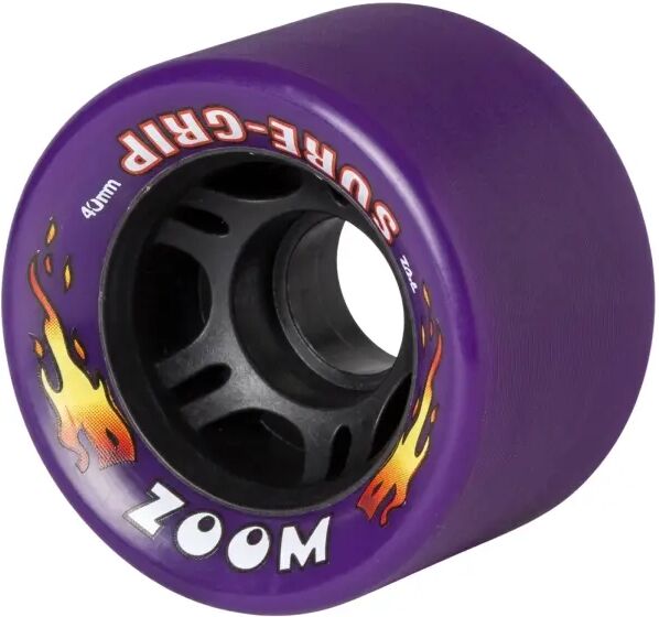 Ruote Pattini SureGrip Zoom Indoor Pacco da 8 (62mm - Viola)