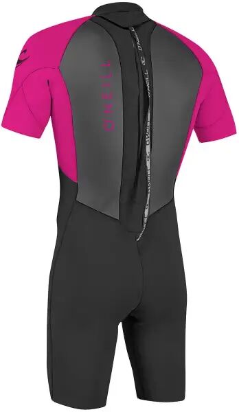 Neoprenanzug Kinder O'Neill Reactor II Shorty 2mm Back Zip (12 - Berry)