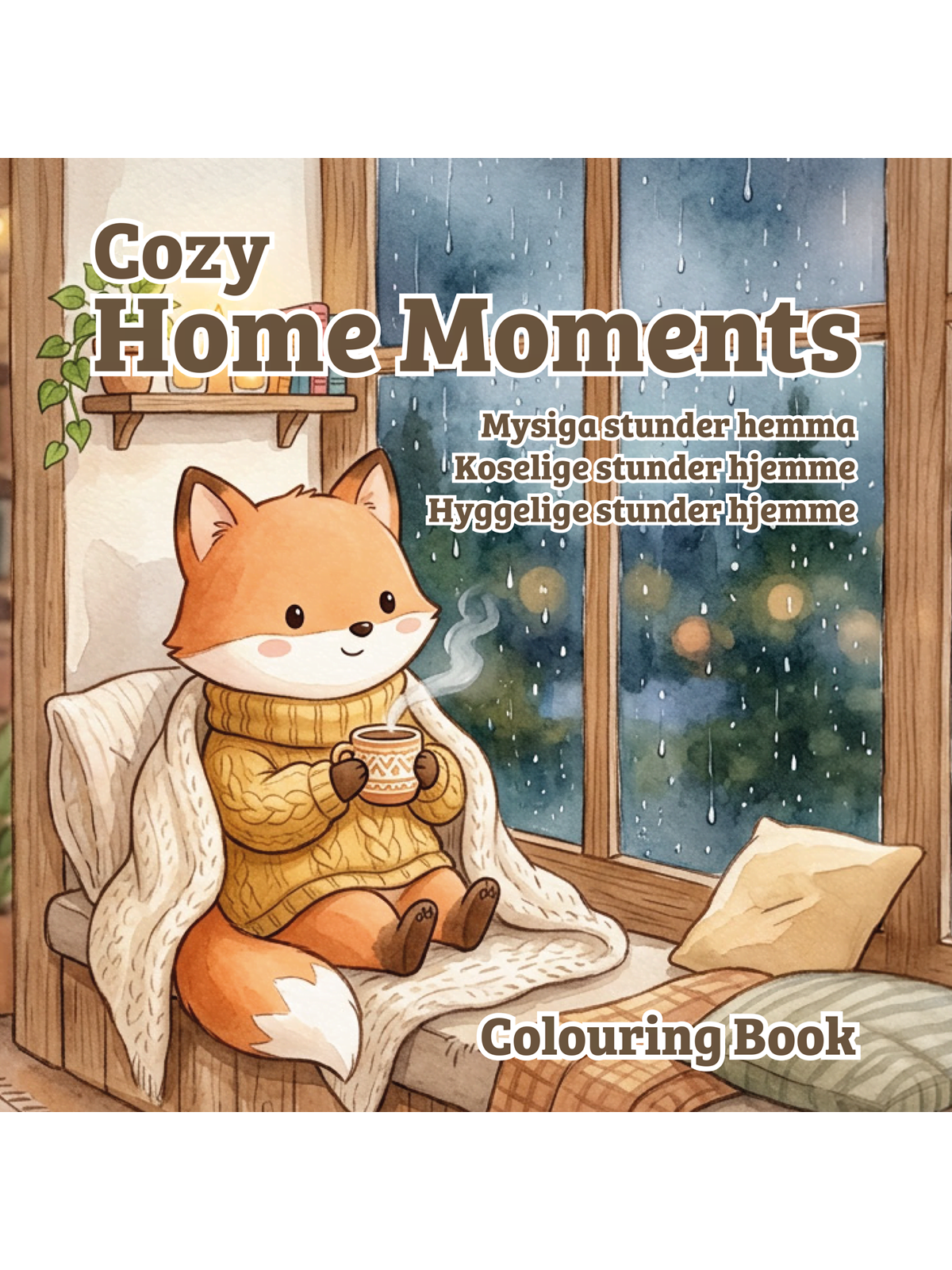 Tactic Cozy Colouring Book Cozy Home Moments