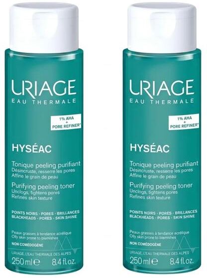 Uriage Hyseac Tonico Purificante Viso 250 ml Per Pelle Grassa Lucida e Acneica Con Imperfezioni e Punti Neri