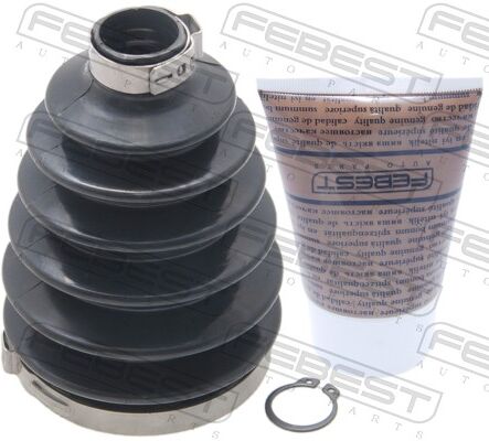 Febest Faltenbalg, Antriebswelle 0417p-Cu2 Radseitig Für Ford Mitsubishi Subaru Toyota Chery