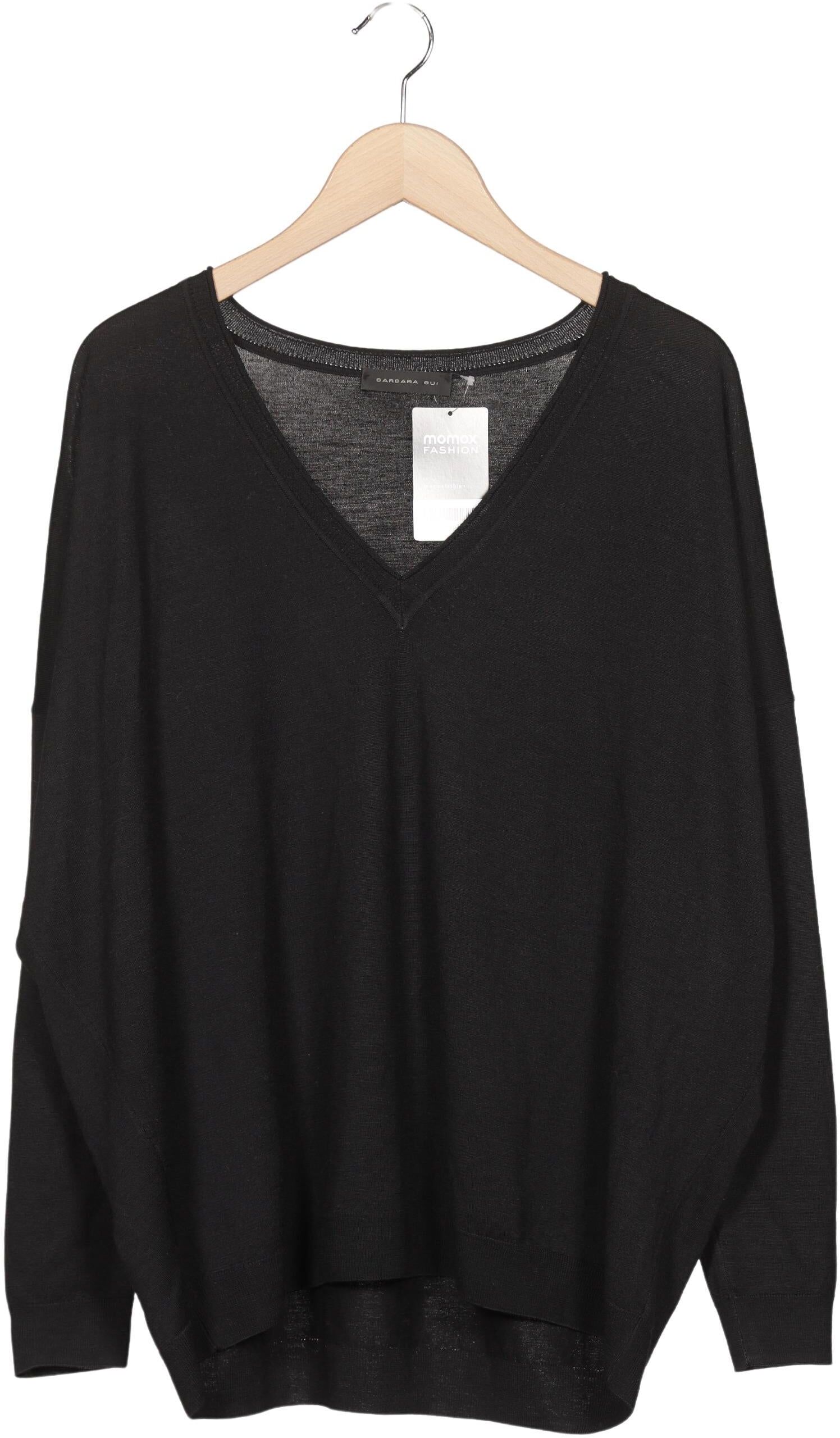 Barbara BUI Damen Pullover, Schwarz, Gr. M, Wolle - Second Hand