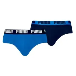 Puma 2P Men Everyday Brief Blau Baumwolle Large Herren