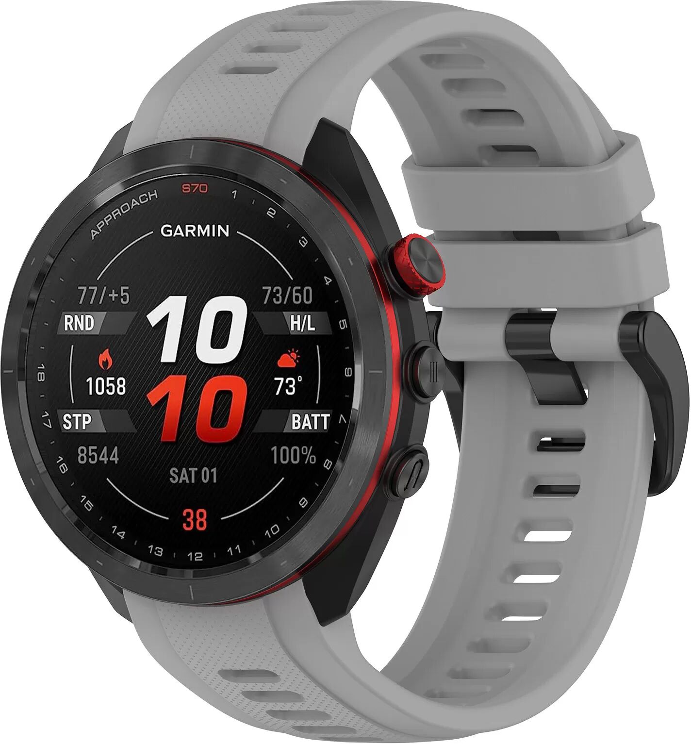 INF Silikonarmband für Garmin Approach S70 47 mm
