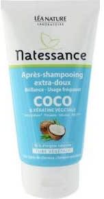 Natessance Hair Champú para después del champú Coco Kratine 150 ml