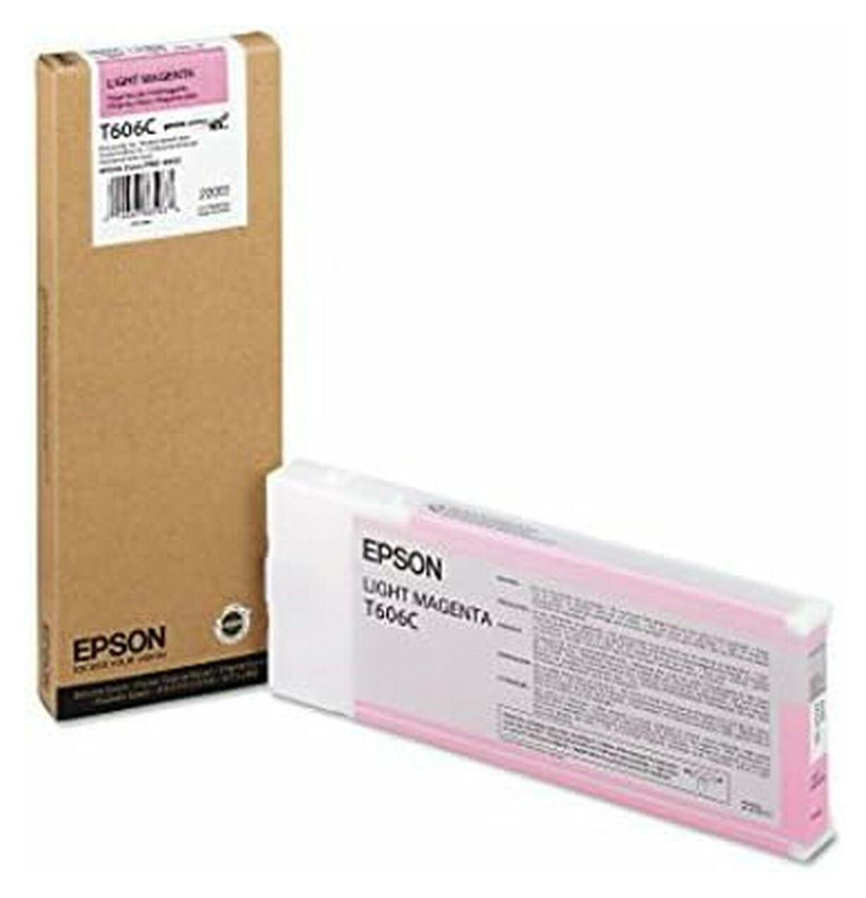 Epson T606C UltraChrome inktcartridge, roze, voor Epson Stylus Pro 4803