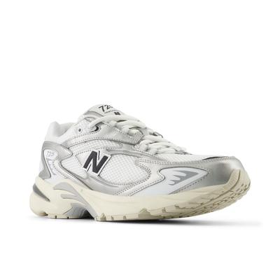 Sneaker NEW BALANCE "725", Herren, Gr. 41,5, weiß, Synthetik, Textil, Schuhe Sneaker, vom New Balance 740 inspiriert
