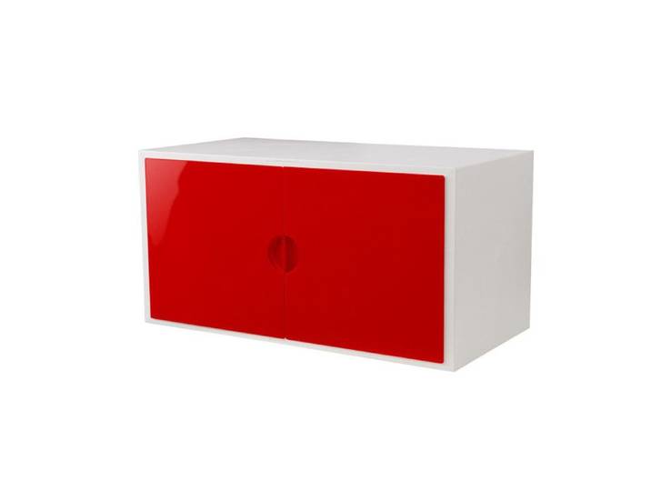 Paperflow EASYBLOC MB13PT.18 Meuble de rangement structure en polystyrène rouge
