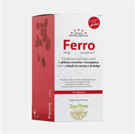 SunTree FERRO BISGLICINATO 20mg 60 CAPSULAS