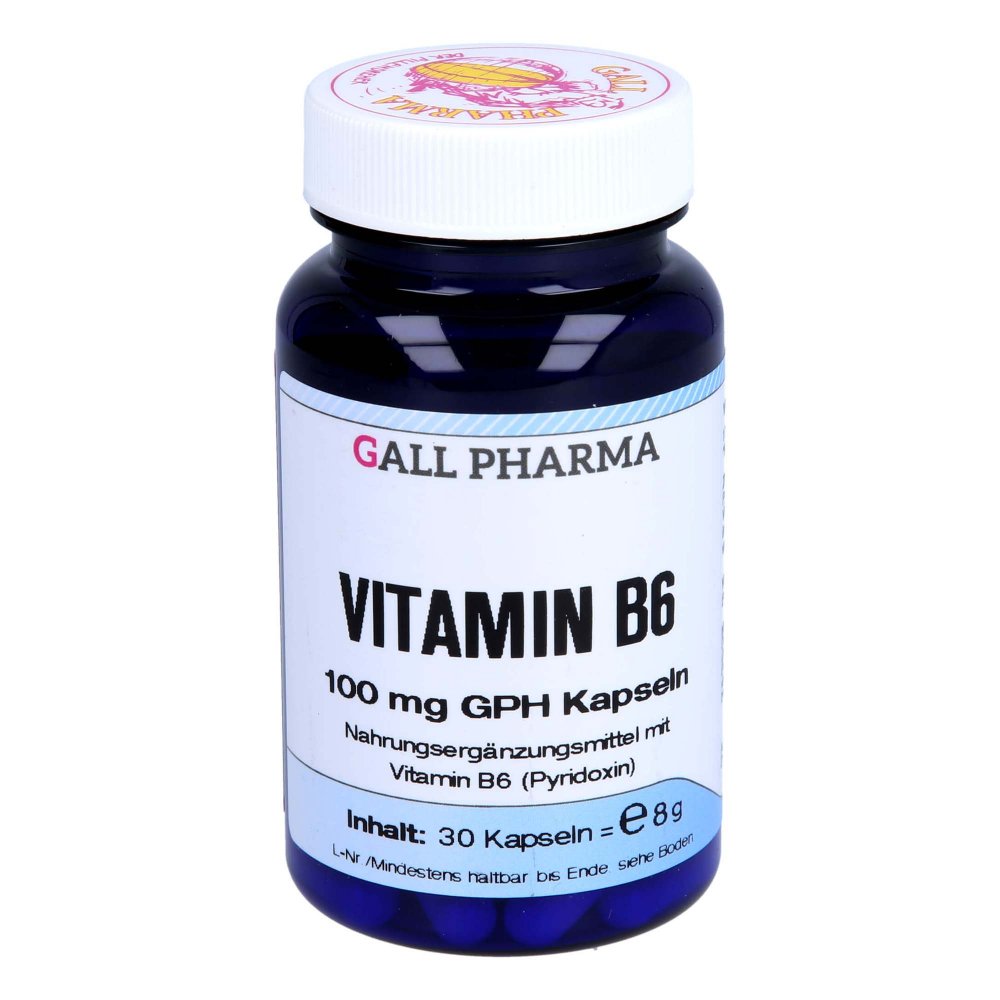 Hecht-Pharma GmbH Vitamin B6 100 mg Gph Kapseln 14364898
