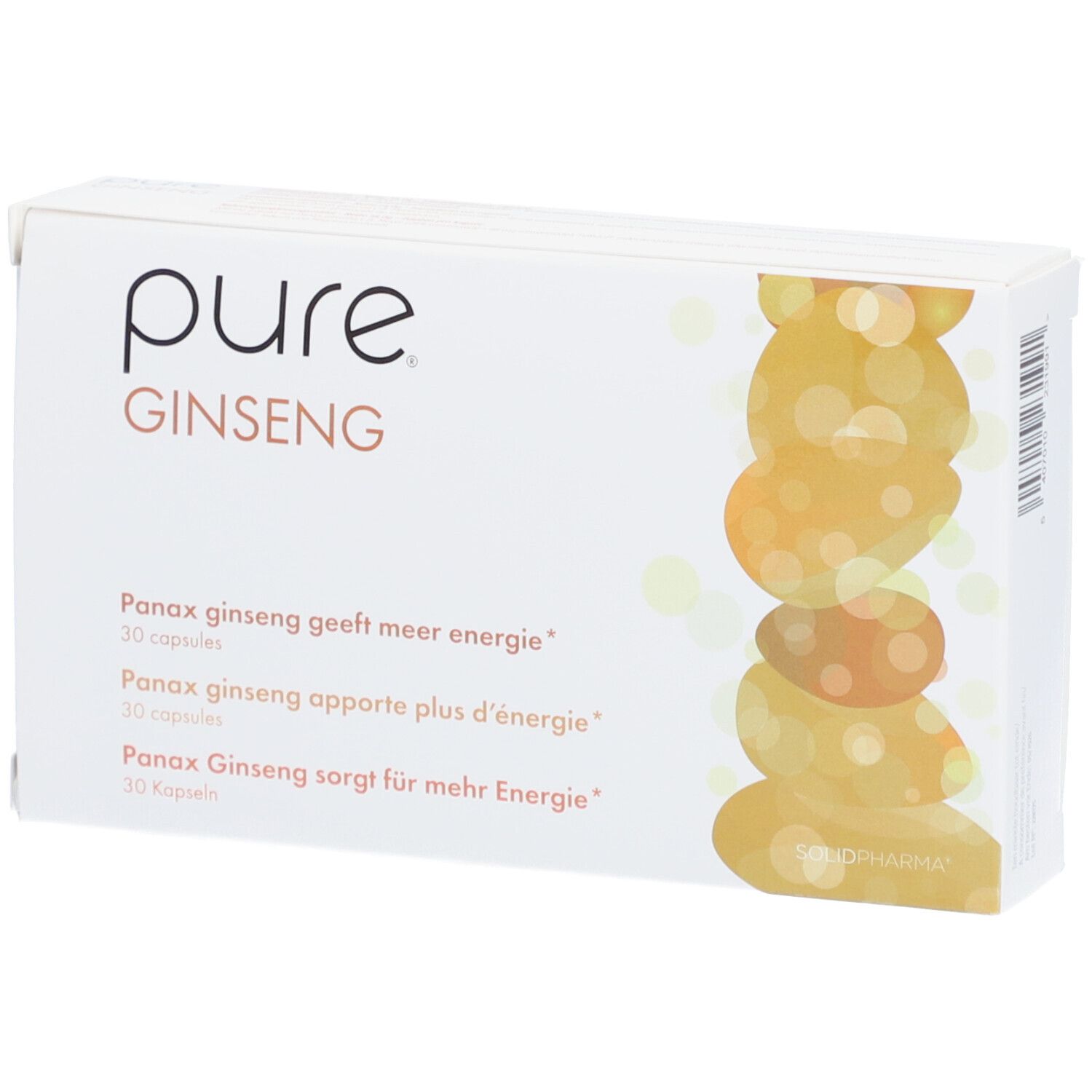 Pure Ginseng Nieuwe Formule 30 St Kapseln