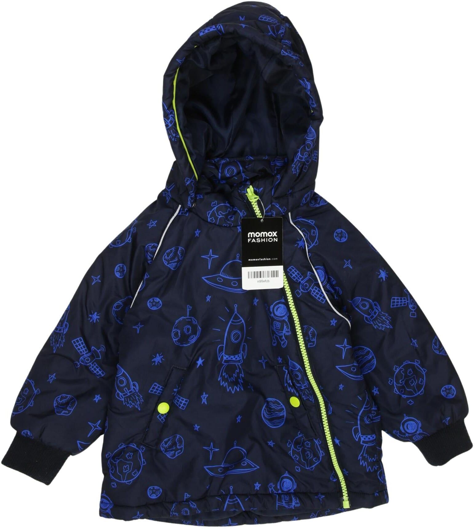name it Jungen Jacke oder Mantel, Neon, Gr. EU 92, Synthetik - Second Hand