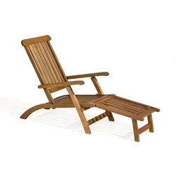 Gartenliege Atlantic, Eukalyptus Holz Grün