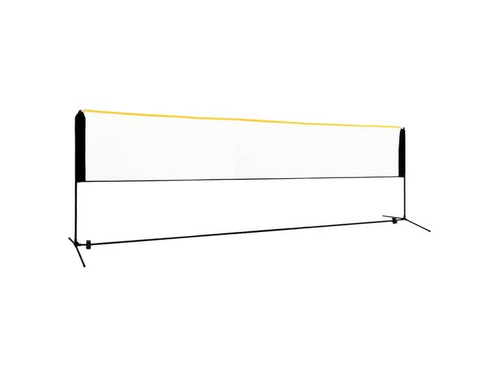 vidaXL Badmintonnetz Verstellbar 500x103x94-158 cm Metall