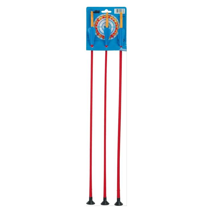 J.G. Schrödel Bogenpfeil m.Saugkopf 60cm, 3er-Set (9900066)