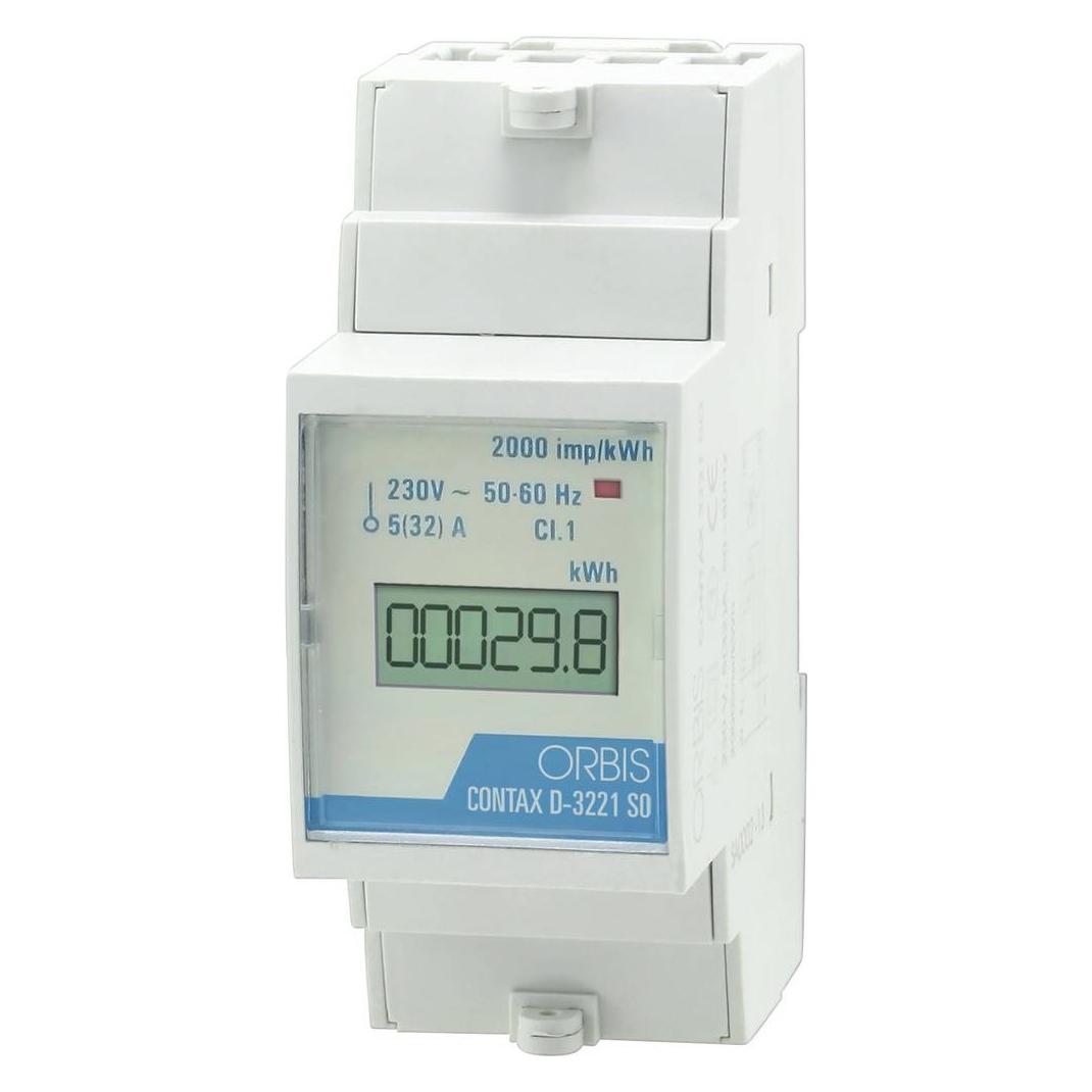 Orbis Zeitschalttechnik kW-Zähler OB703100 Wechselstromzähler digital 32 A MID- (OB703100)