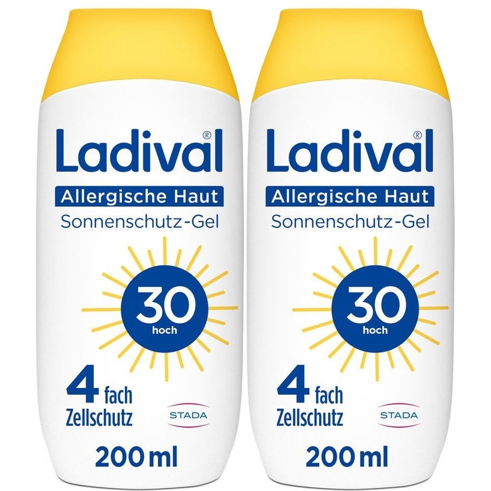 Ladival Allergische Haut Sonnenschutz-Gel LSF 30 x2 2x200 ml Gel