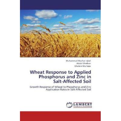 Iqbal, M: Wheat Response to Applied Phosphorus and Zinc in S, Taschenbuch von Ghulam Murtaza,Abdul Ghafoor,Muhammad Mazhar Iqbal, LAP LAMBERT Academic