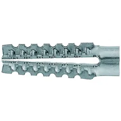 FISCHER Spreizdübel, Ø9x32mm, Stahl, 38mm, Ø5-6mm, Geeignet für Gasbeton, Geeignet für