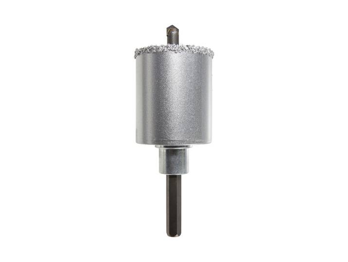 Wolfcraft Hartmetall-Lochsäge inkl. Zentrierbohrer ⌀ 5.5 cm