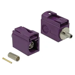 DELOCK FAKRA D-Bu 21mm (kurz) zum Crimpen