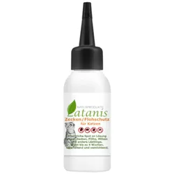 Latanis KT17 Forte - Zeckenschutz Flohschutz für Katzen, Extra starke Spot on Tropfen - 50 ml