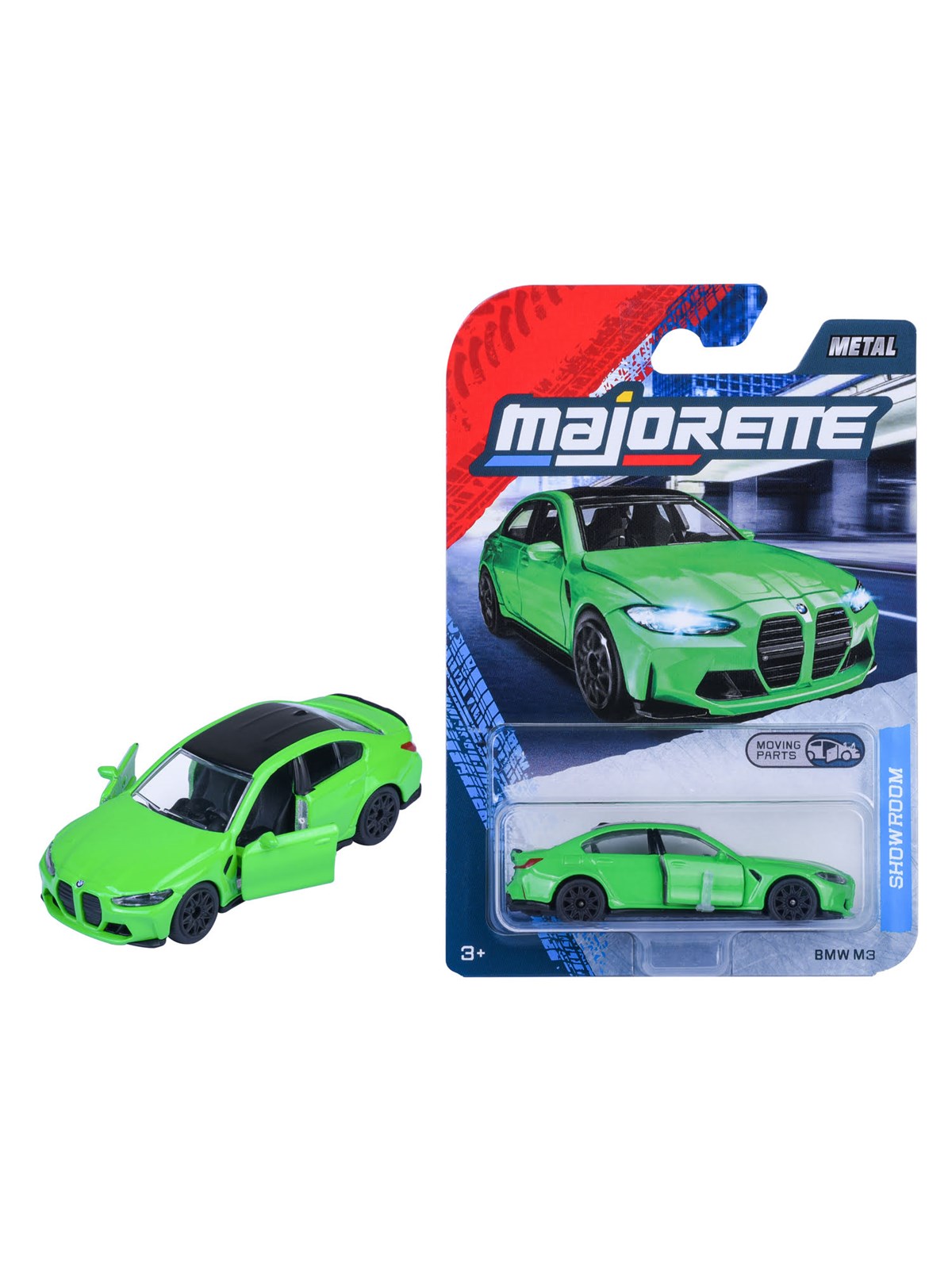 Majorette Showroom Premium BMW M3, grün
