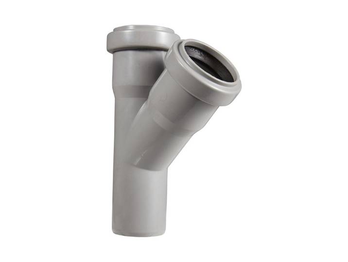 Einfachabzweig Htea 45° ⌀ 40 mm