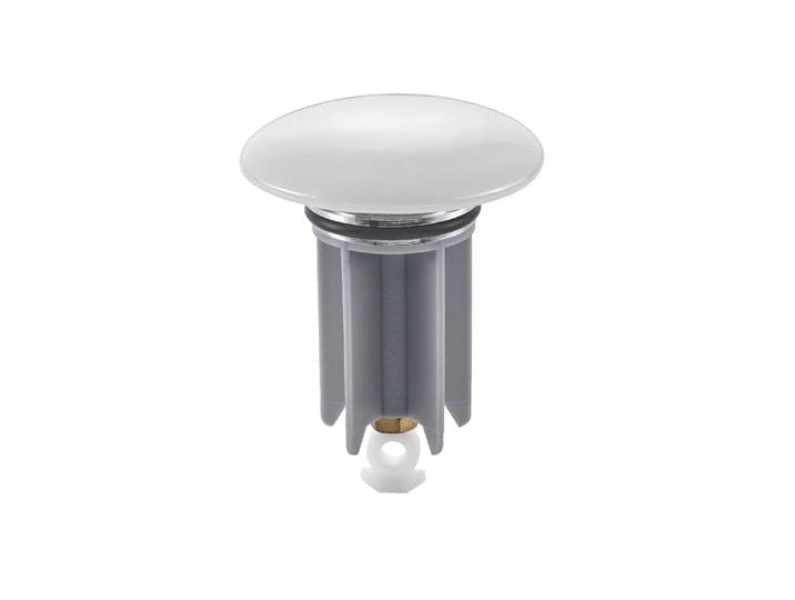 Waschbeckenstöpsel DIAQUA 67 mm Universal Waschtisch-Stopfen , weiss (weiß), Keramik, Kunststoff, Stöpsel, Waschbeckenstöpsel