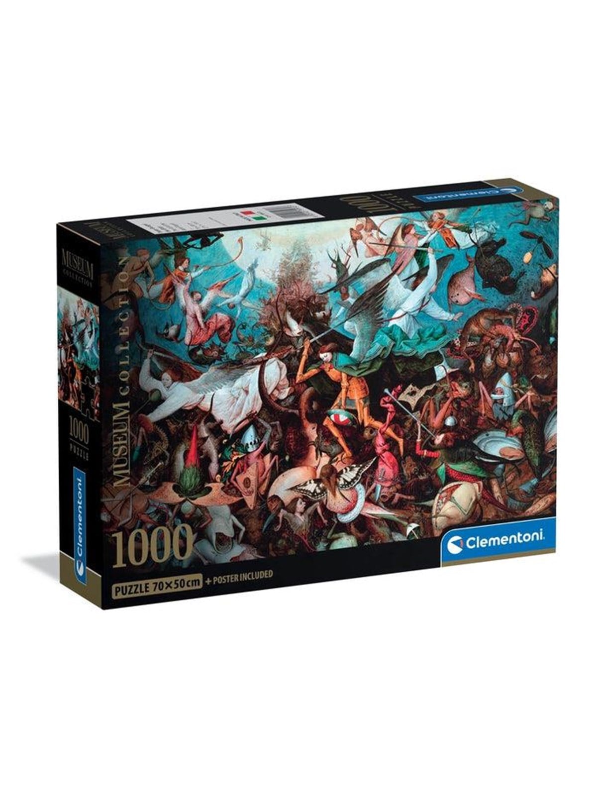 Clementoni Puzzle Museum The Fall Of The Rebel A, 1000-teilig