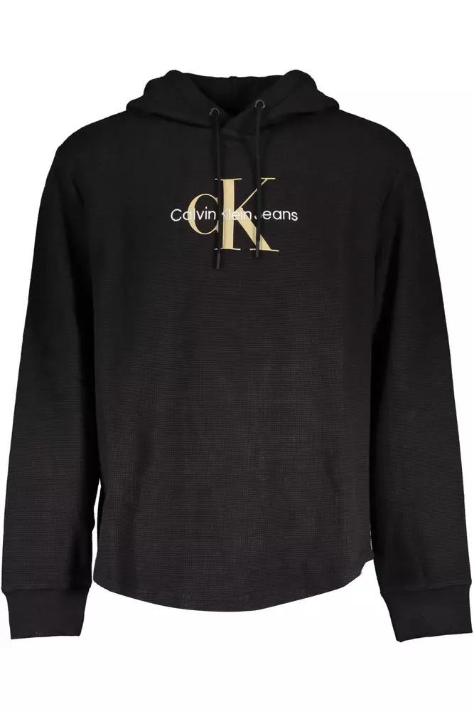 Monogram-Waffelstrick-Hoodie