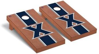 Skip's Garage Xavier Musketeers Rosewood Cornhole Board Set