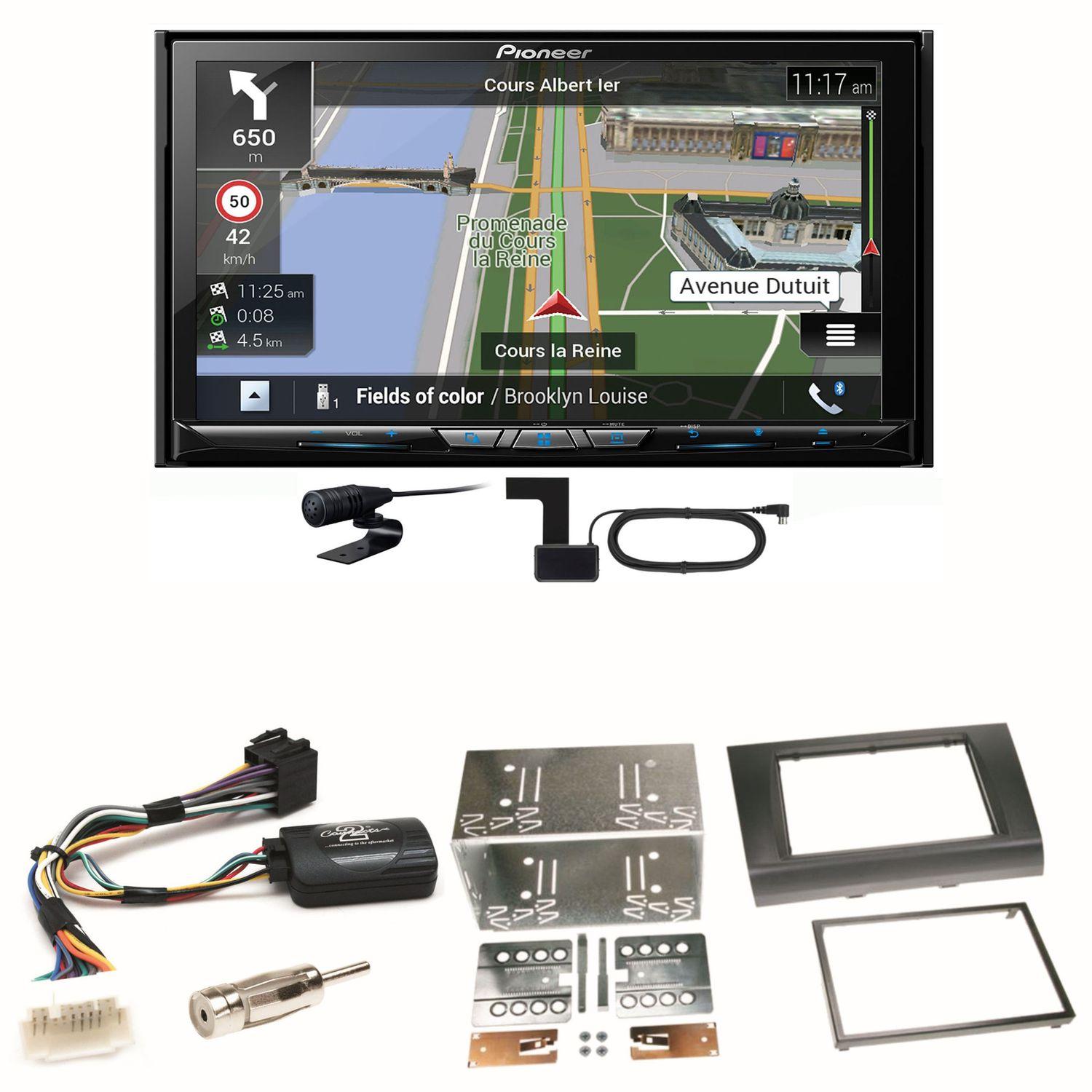 Pioneer AVIC-Z830DAB Navigation Bluetooth Einbauset für Suzuki Swift Sport EZ MZ