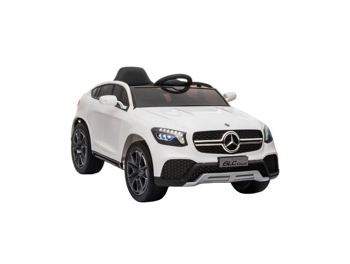 Elektroauto Kinder Mercedes GLC Coupé weiss