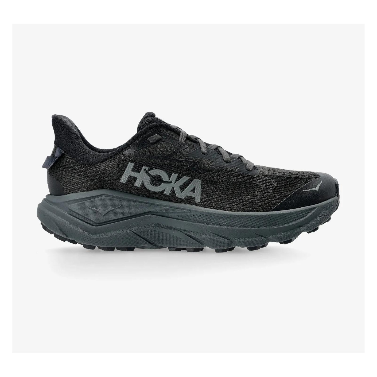 Hoka Trailschuhe Challenger 8 - black/outer orbit (43.5) (1168716-BCKT)