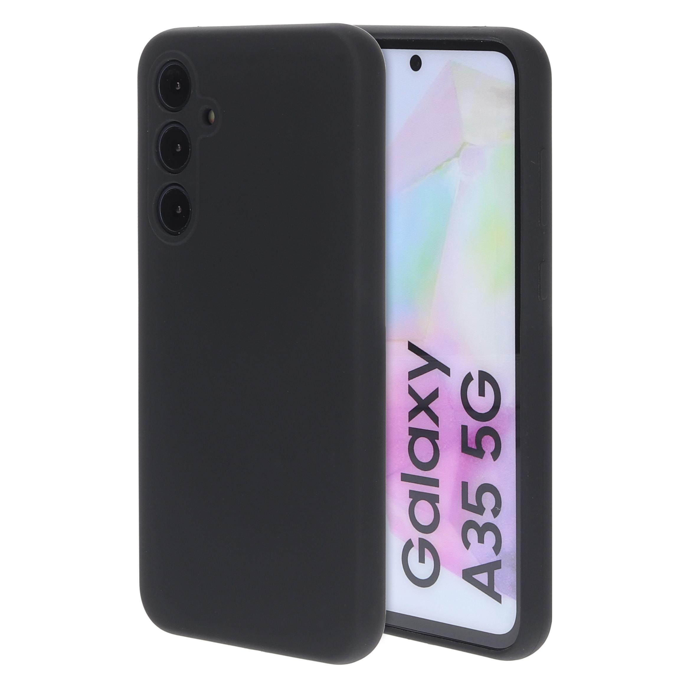 Mobiparts Silicone Cover Samsung Galaxy A35 Black (Samsung Galaxy A35) (MP-125989)