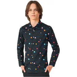 OppoSuits Teen Pac-Man Hemd für Jugendliche (170, 176)