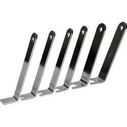 KS Tools Druckluft-Schnellverbinder-Lösewerkzeug-Satz, 6-tlg - 460.4420
