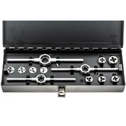 RS PRO, Gewindeschneider + Gewindebohrer, Gewindeschneidsatz M3-M12