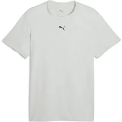 PUMA Herren Fitness / Workout T-Shirts / Tanks T-Shirts/Tanks ku.Arm He/Uni M TAD ESSENTIALS HEATHER CAT Tee CF small cat, Größe XL in Grün Grün